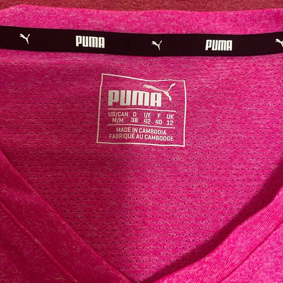 Puma brand sports t-shirt size M, in very good condition - Picture 2 of 3
